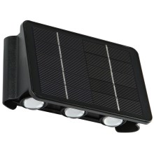 Светодиодный настенный светильник на солнечной батарее с датчиком LED/2W/5V IP54