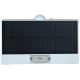Светодиодный настенный светильник на солнечной батарее с датчиком LED/3W/3,7V 3000K/4000K IP65 белый