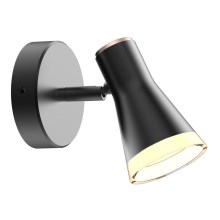 Светодиодный настенный точечный светильник BERG LED/4,2W/230V черный