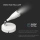 Светодиодный настенный точечный светильник LED/4,5W/230V 3000K белый