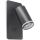 Светодиодный настенный точечный светильник PARIS 1xGU10/10W/230V + LED/6W/230V черный