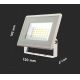 Светодиодный прожектор LED/20W/230V 3000K IP65 белый