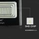 Светодиодный прожектор на солнечной батарее с регулированием яркости LED/20W/6,4V 4000K IP65 + дистанционное управление