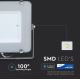 Светодиодный прожектор SAMSUNG CHIP LED/150W/230V 6400K IP65 серый