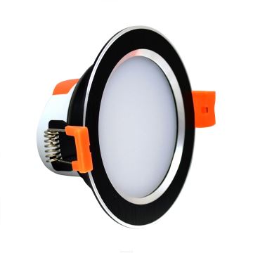 Светодиодный подвесной потолочный светильник VENUS LED/7W/230V черный