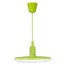 Светодиодный подвесной светильник KIKI 1xE27/10W/230V зеленый