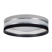 Светодиодный потолочный светильник CORAL 1xLED/20W/230V черный/серый