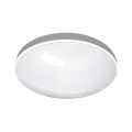 Светодиодный потолочный светильник для ванной комнаты CIRCLE LED/12W/230V 4000K диаметр 25 см IP44 белый