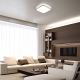 Светодиодный потолочный светильник для ванной комнаты DABAR LED/11W/230V 4000K 26x26 см IP44