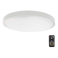 Светодиодный потолочный светильник для ванной комнаты с датчиком LED/24W/230V 6500K IP44 белый + дистанционное управление