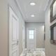 Светодиодный потолочный светильник для ванной комнаты VERA LED/12W/230V 4000K IP65 белый