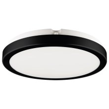 Светодиодный потолочный светильник для ванной комнаты VERA LED/24W/230V 4000K IP65 черный