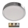 Светодиодный потолочный светильник NEXXO LED/21W/230V 3000/3500/4000K диаметр 22,5 см хром