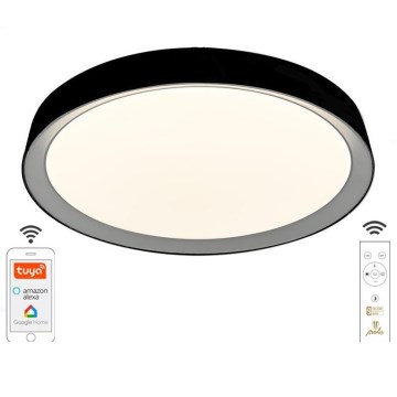 Светодиодный потолочный светильник с регулированием яркости LED/48W/230V 2700-6500K Wi-Fi Tuya + пульт ДУ