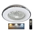 Светодиодный потолочный светильник с вентилятором и регулированием яркости OPAL LED/48W/230V 3000-6500K + дистанционное управление