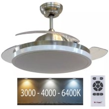 Светодиодный потолочный светильник с вентилятором LED/30W/230V 3000/4000/6400K + ДУ