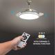 Светодиодный потолочный светильник с вентилятором LED/30W/230V 3000/4000/6400K + ДУ