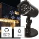 Светодиодный рождественский уличный проектор LED/3,6W/230V IP44 белый