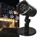 Светодиодный рождественский уличный проектор LED/3,6W/230V IP44 холодный белый