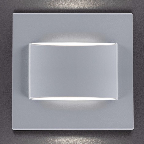 Светодиодный светильник для подсветки лестницы ERINUS LED/1,5W/12V 3000K серый
