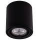 Светодиодный точечный светильник TUBA 1xGU10/5W/230V 2700K черный