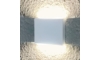 Светодиодный уличный настенный светильник CHICAGO 2xLED/3,25W/230V IP44 белый