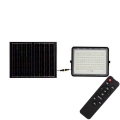 Светодиодный уличный прожектор на солнечной батарее LED/200W/3,2V 4000K черный IP65 + дистанционное управление