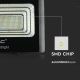 Светодиодный уличный прожектор на солнечной батарее LED/40W/10V IP65 6000K + дистанционное управление