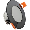 Светодиодный встроенный светильник для ванной комнаты LED/8W/230V 4000K IP65 черный