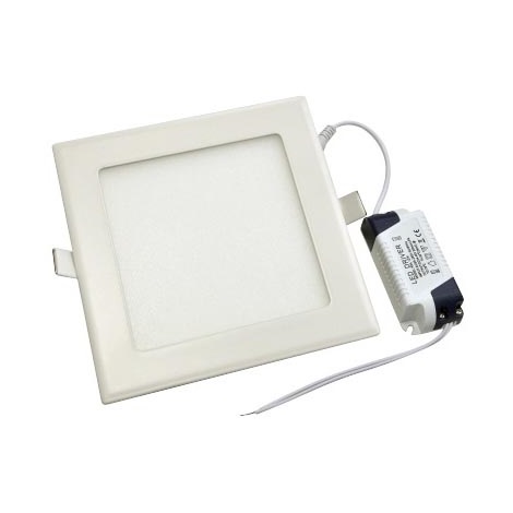 Светодиодный встроенный светильник для ванной комнаты RIKI-V LED/12W/230V 175x175 мм IP40