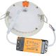 Светодиодный встроенный светильник для ванной комнаты VEGA LED/12W/230V 2800K диаметр 16,8 см IP44 белоснежный