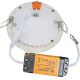 Светодиодный встроенный светильник для ванной комнаты VEGA LED/6W/230V 2800K диаметр 11,8 см IP44