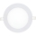 Светодиодный встроенный светильник QTEC LED/12W/230V 2700K диаметр 16,7 см
