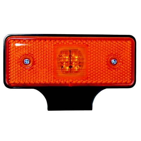 Светодиодный отражатель SINGLE LED/0,2W/12-24V IP67 оранжевый
