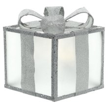 Светодиодное рождественское украшение LED/2xAA 20 см подарок
