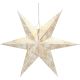 Светодиодное рождественское украшение LED/3xAA звезда золотая