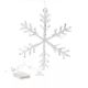 Светодиодное рождественское оконное украшение 16xLED/3xAA теплый белый
