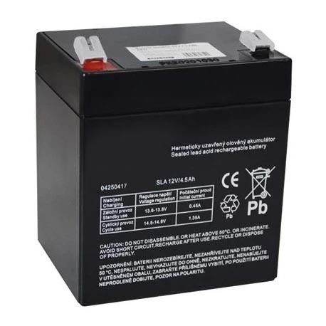 Свинцево-кислотний акумулятор VRLA AGM 12V/4,5Ah