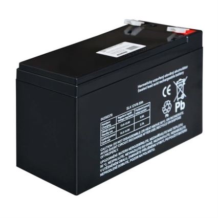 Свинцево-кислотний акумулятор VRLA AGM 12V/9Ah