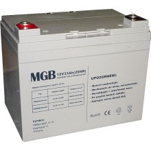 Свинцово-кислотный аккумулятор VRLA AGM 12V/33Ah