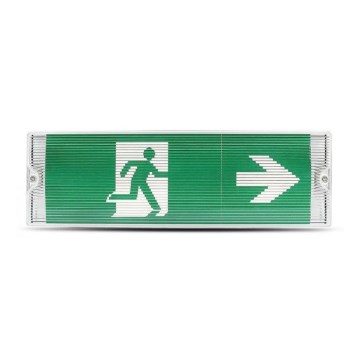 Світильник аварійного освітлення LED EMERGENCY EXIT LED/3W/230V IP65 6000K 1200mAh