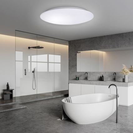 Світильник для ванної кімнати на стелю з LED і сенсором AVESTA LED/45W/230V 4000K IP54