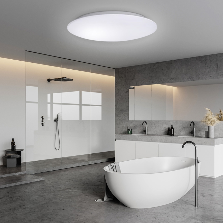 Світильник для ванної кімнати на стелю з LED і сенсором AVESTA LED/45W/230V 4000K IP54