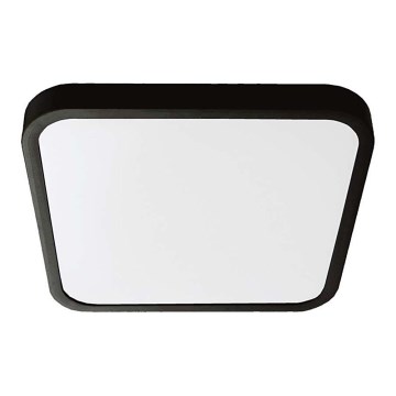 Світильник для ванної кімнати на стелю LED SAMSUNG CHIP LED/24W/230V IP44 4000K 29x29 см чорний