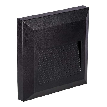 Світильник для зовнішніх сходів LED/2W/230V IP65 4000K чорний
