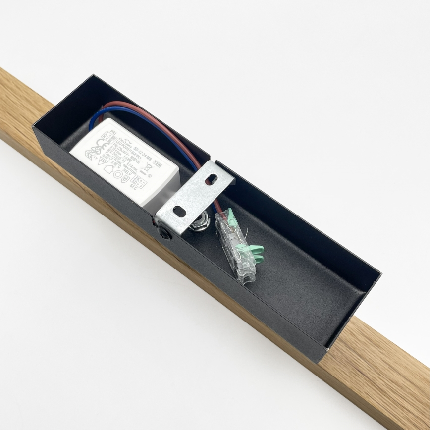 Світильник для картин LED VERDE, 5,5 Вт/230 В, 3000 К, 46 см, дуб/чорний