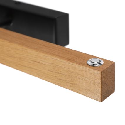 Світильник для картин LED VERDE, 5,5 Вт/230 В, 3000 К, 46 см, дуб/чорний