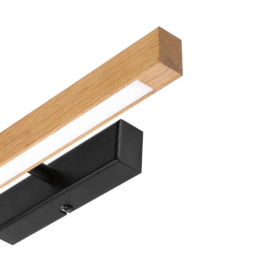 Світильник для картин LED VERDE, 5,5 Вт/230 В, 3000 К, 46 см, дуб/чорний