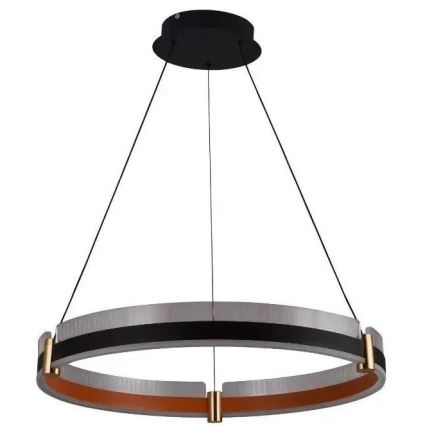 Світлодіодна регульована люстра на тросі LED/80W/230V 3000-6500K діам. 60 см + дистанційне керування