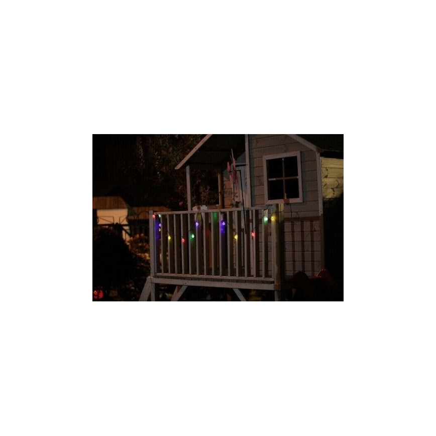 Світильник сонячний LED RGB 20xLED/1,2V 300 mAh IP44